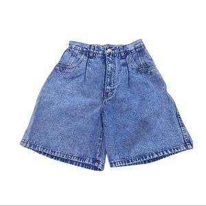 High Waist Denim Shorts mom shorts